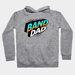 Band Dad Hero Retro Hoodie